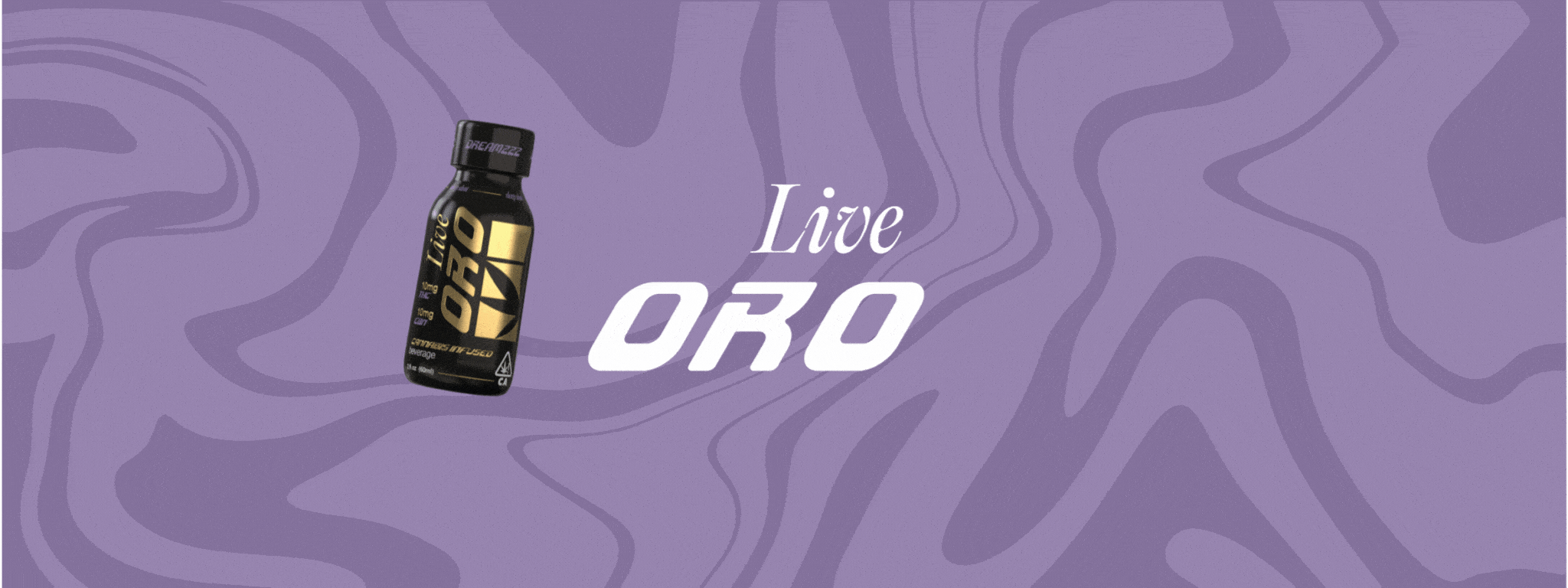 Live Oro with rotating sleep aid bottle.